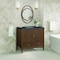 James Martin Vanities 36'' Vanity, Mid Century Walnut w/ 3 CM Charcoal Soapstone Quartz Top 485-V36-WLT-3CSP - alternate 6